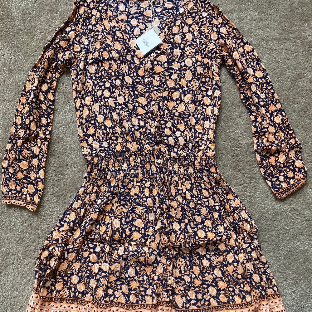 Faherty Montara Dress in Wanderlust Floral